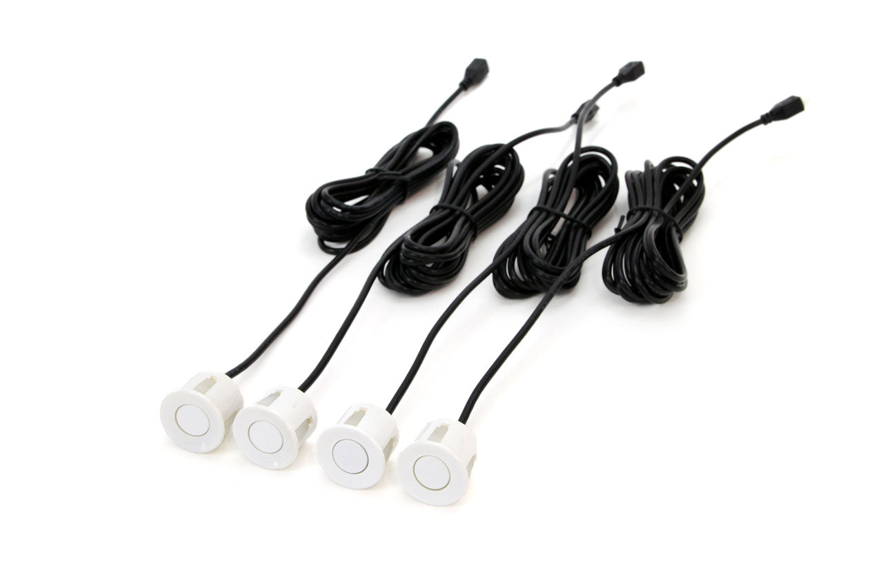 4 white sensors TFT01 43 with CAM-308 LED 18mm night vision camera