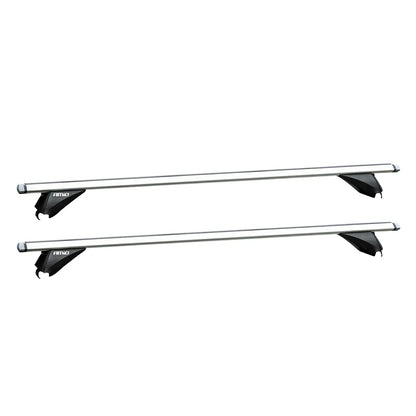 Aluminium integrated roof rack bars 135 cm model CRR-04