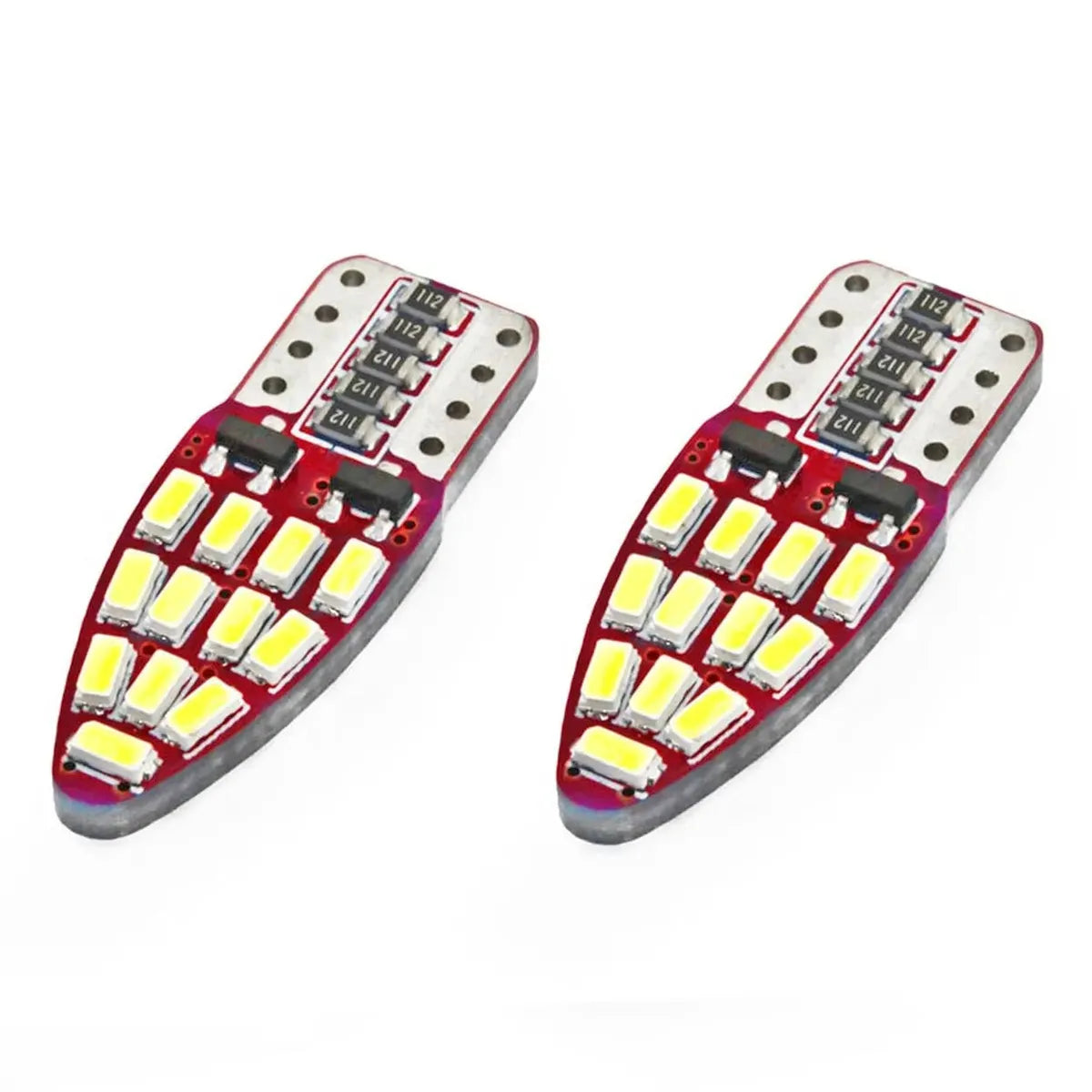 AMiO LED CANBUS 24SMD 3014 T10e (W5W) White 12V - CAR by AMiO | Buy Online at VROOMPARTSSHOP