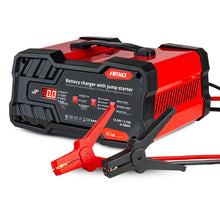 Battery charger 12A 12/24V with jump starter 12V 75 A