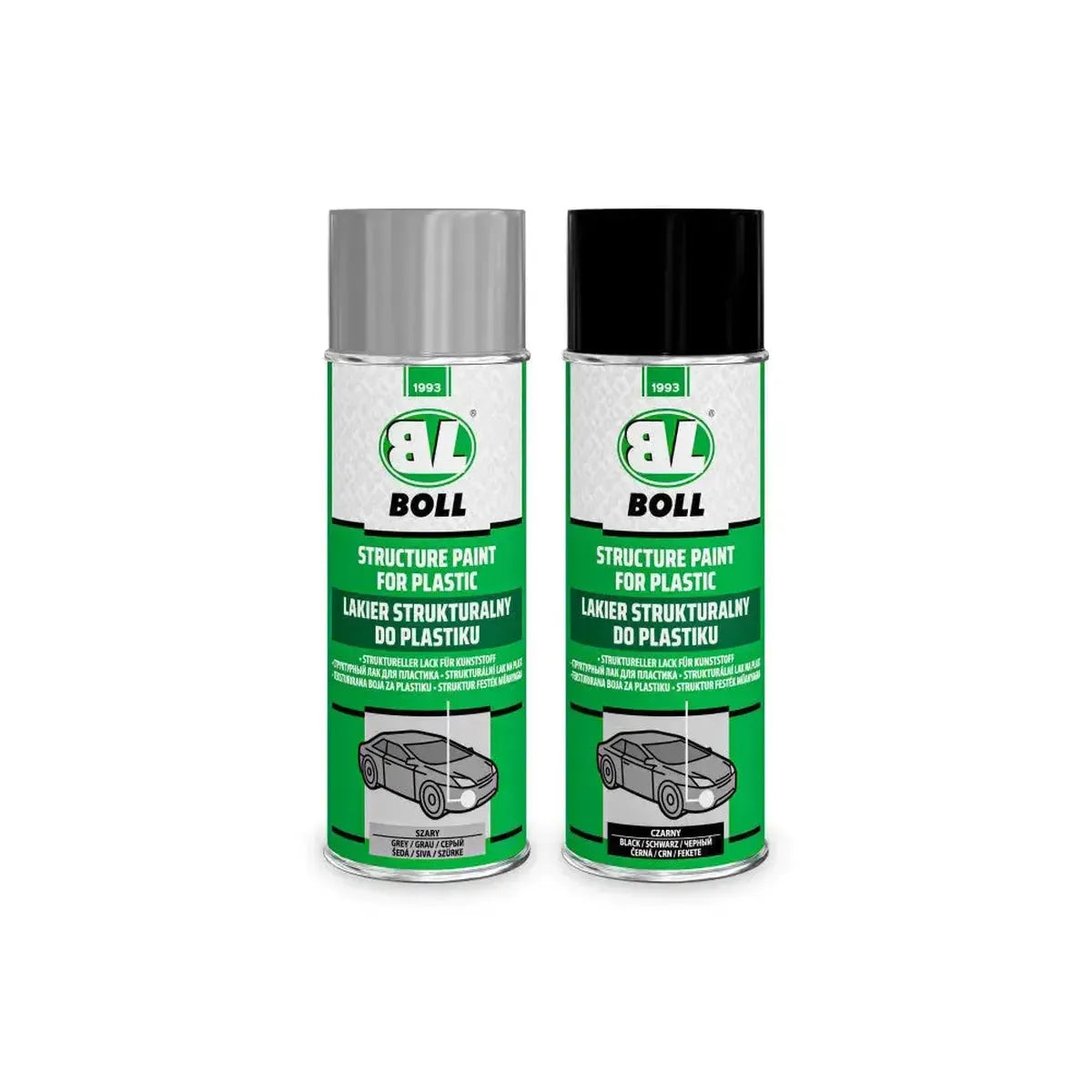 BOLL structure paint for plastic - spray 400 ml