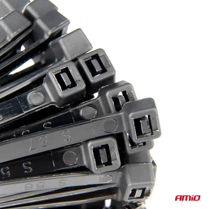 Cable ties black 2, 5x150mm – 100 pcs - CAR by AMIO | Buy Online at VROOMPARTSSHOP