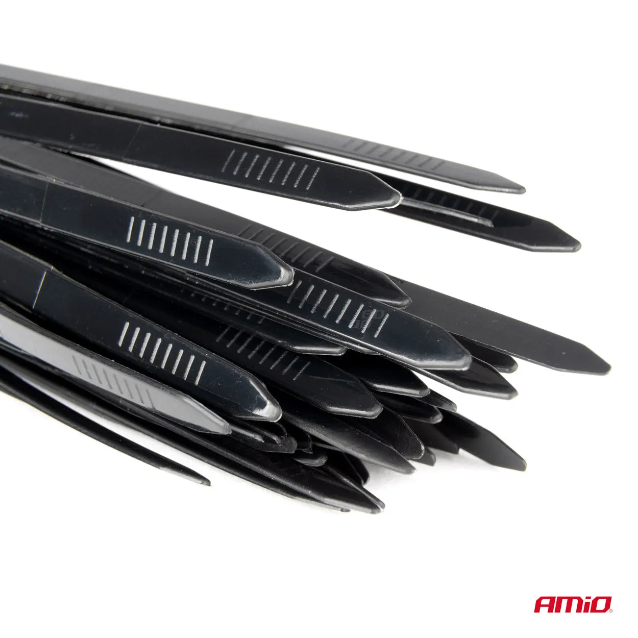 Cable ties black 25x200mm - 100 pcs