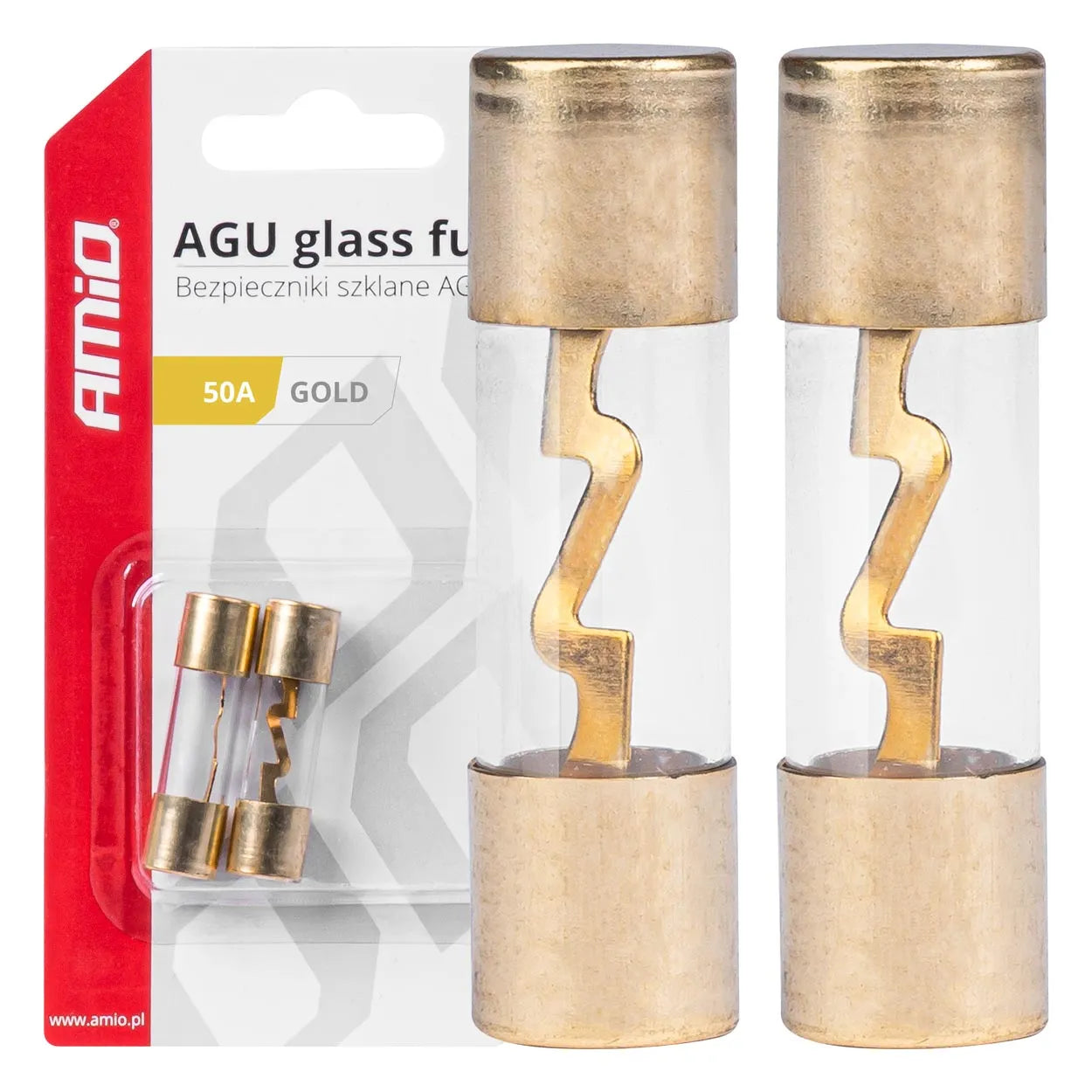 Car AGU glass fuses 50A
