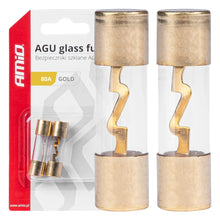 Car AGU glass fuses 80A