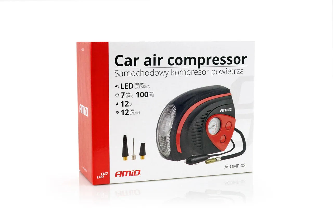 Car Air compressor 12V LED ACOMP-08