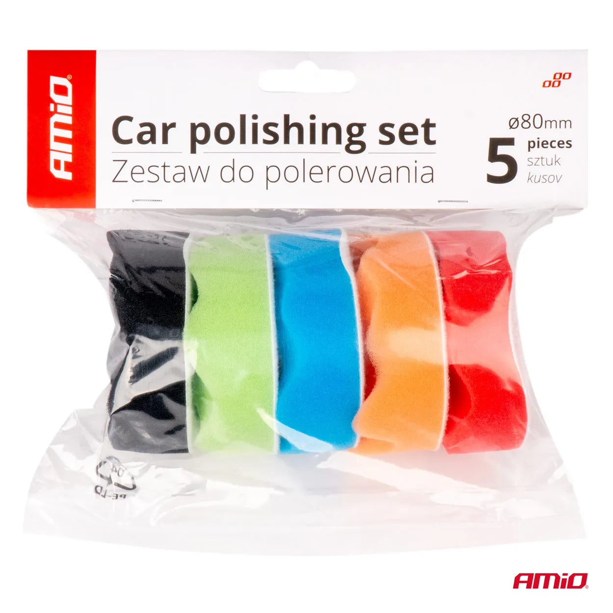 Car polishing set 5 pcs