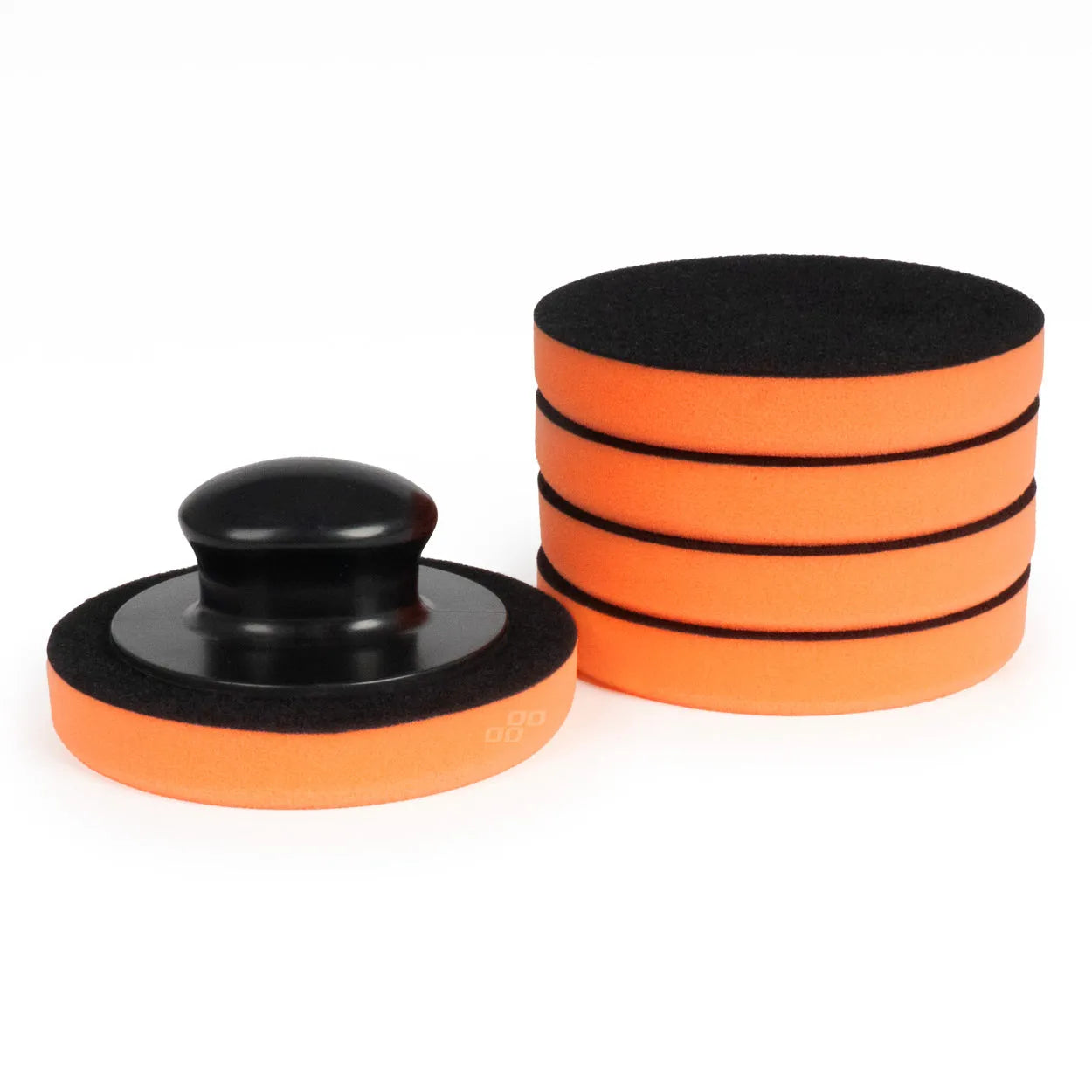 Car Wax Pad set with Gripper Handle 10cm 5pcs