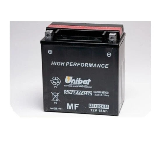      Volts
        12 Capacity Ah
        18 CCA A/EN
        270 Lunghezza (mm)
        150 Profondità (mm)
        87 Altezza (mm)
        161 Peso (kg)
        5.08 Volume di acido (Lt)
        0.82 Polarità
        Due poli positivo a Sx e negativo a Dx Terminale
        1 Layout
        0 

U.M. N. 