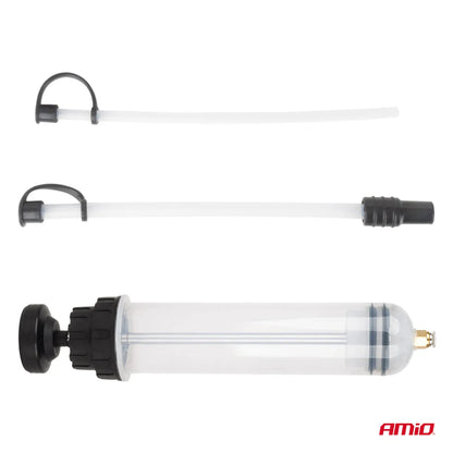 Fluid change syringe