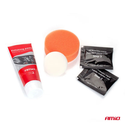 Headlight polishing kit