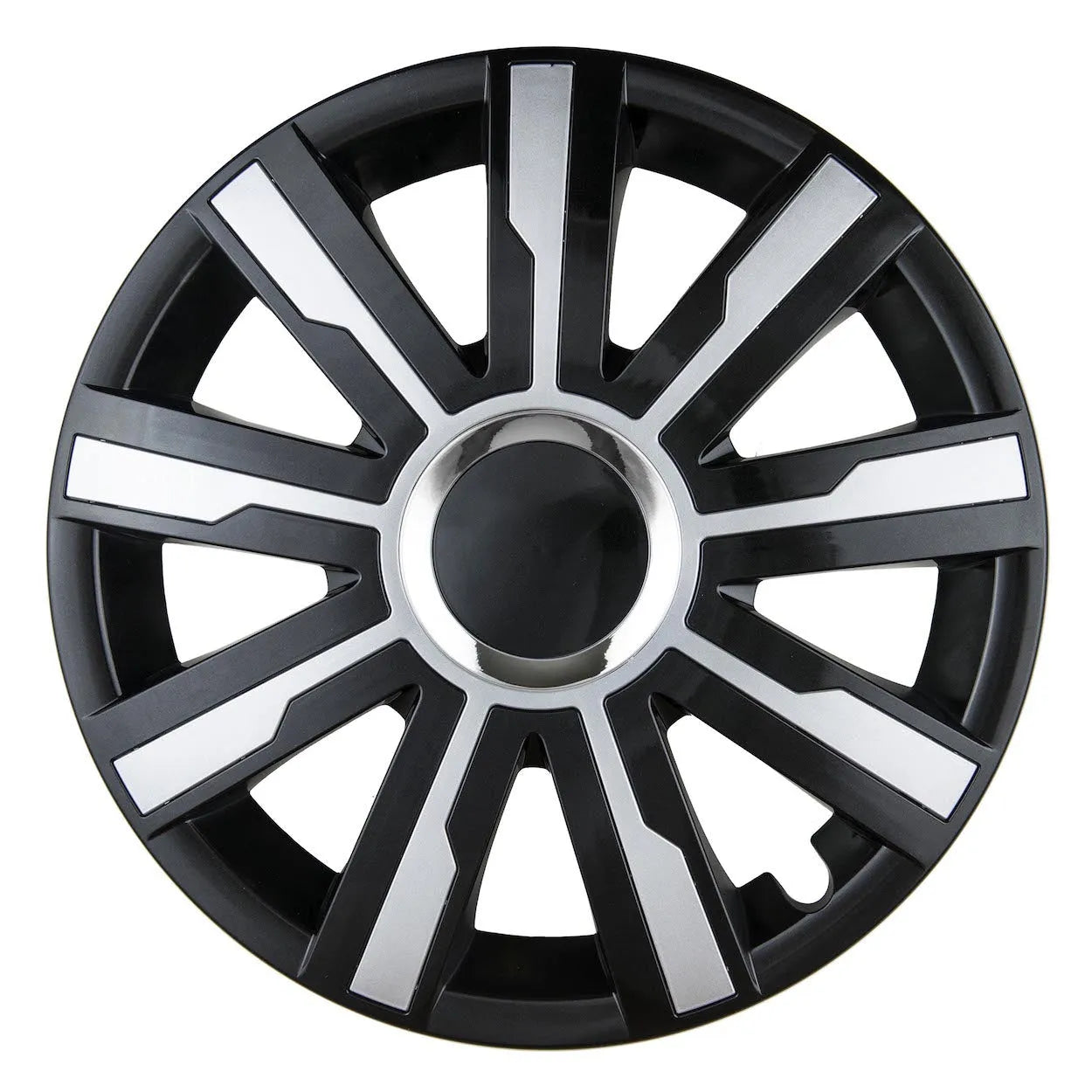 Hubcap MIRAGE 15 black&silver
