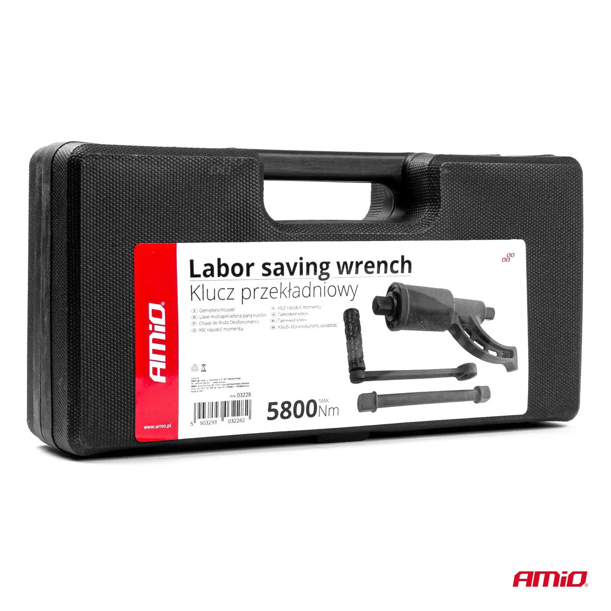 Labor saving wrench set in BOX 5800Nm
