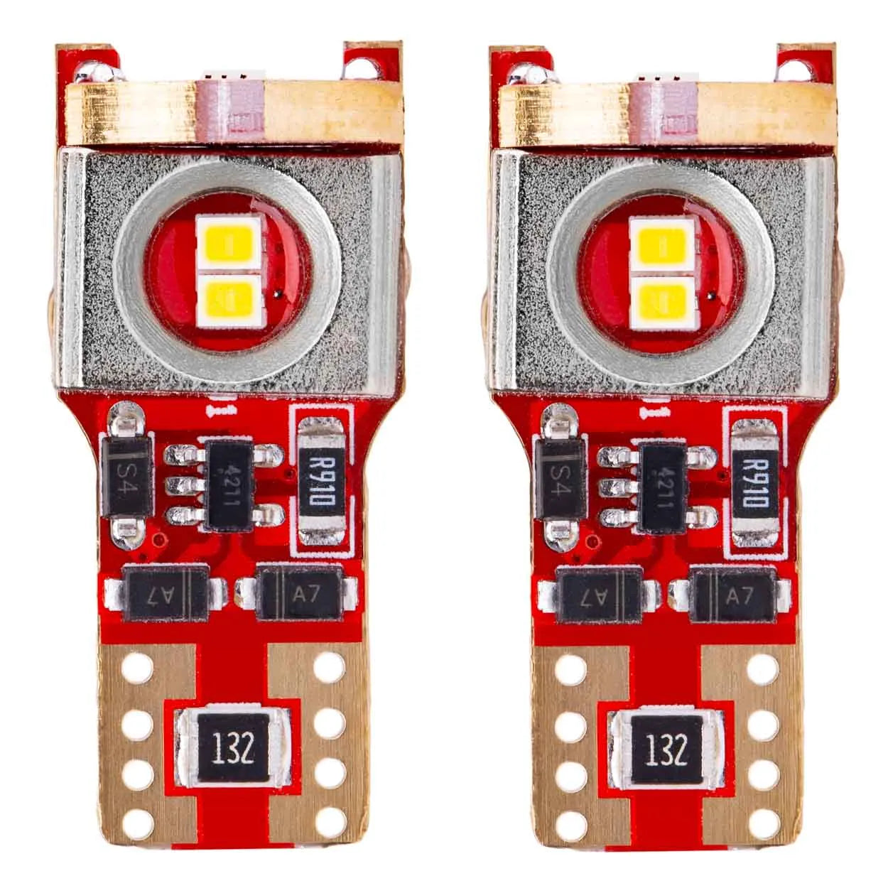 LED bulbs CANBUS 2016 6SMD T10 W5W W10W White White 12V/24V