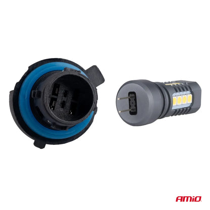 LED CANBUS 3030 18SMD HP24W White 12V/24V