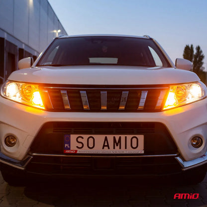 LED CANBUS 3030 24SMD 1156 BAU15S PY21W Amber 12V/24V