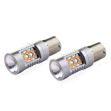 LED CANBUS 3030 24SMD 1156 BAU15S PY21W Amber 12V/24V