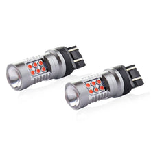 LED CANBUS 3030 24SMD T20 7443 WR21/5W Red 12V/24V