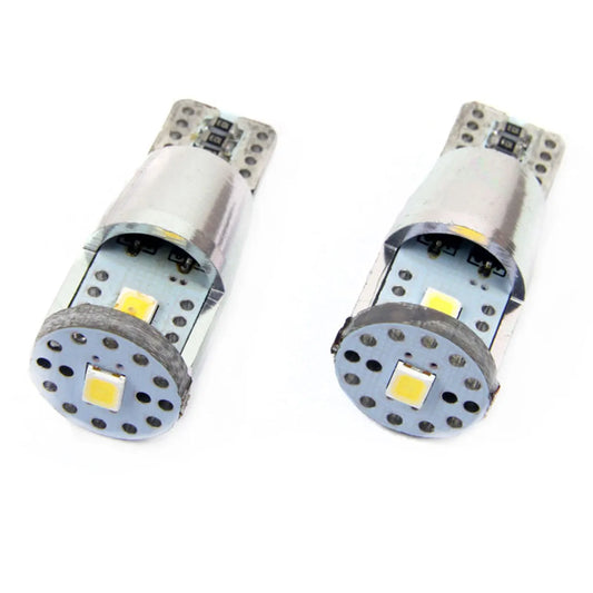 LED CANBUS 3SMD 2835 T10e (W5W) ALU White 12V/24V