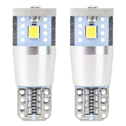 LED CANBUS 3SMD 2835 T10e (W5W) ALU White 12V/24V