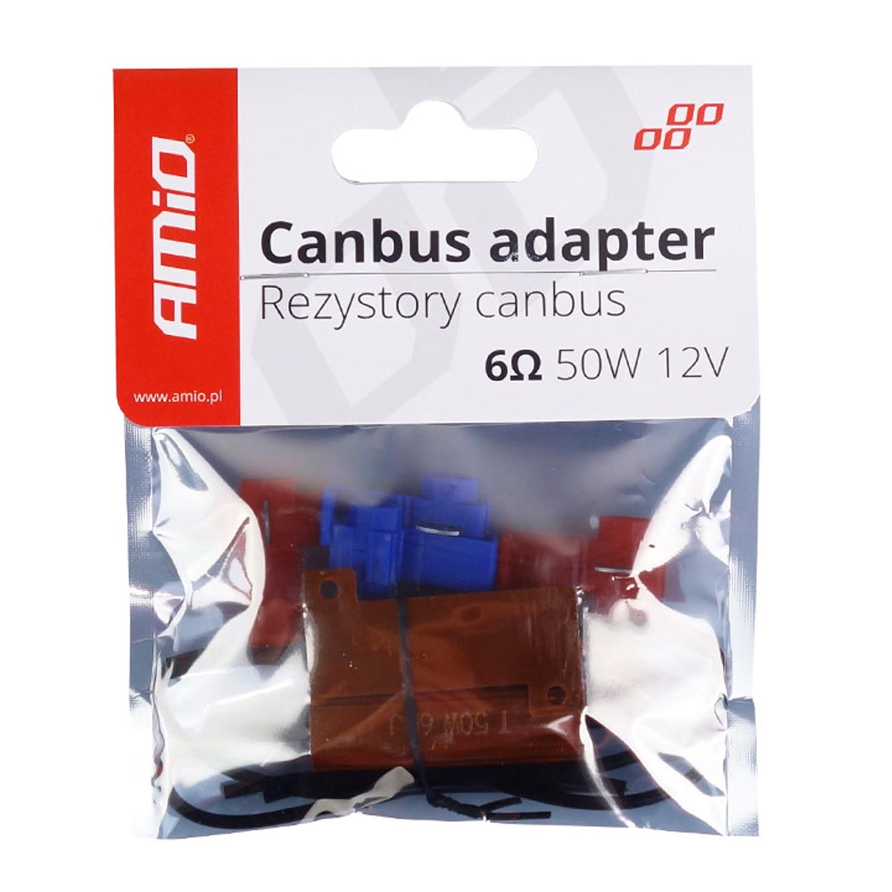 LED Canbus relay resistor 6Ohm 50W