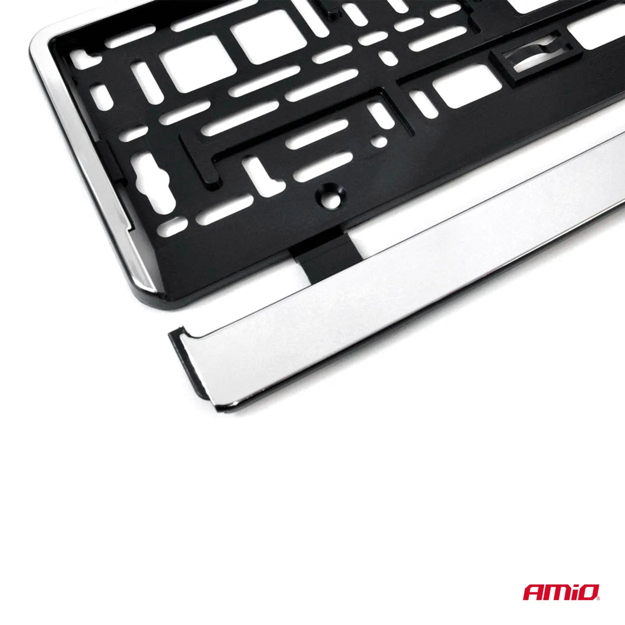 License Plate Frame - chrome