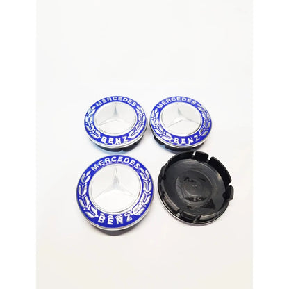 MERCEDES WHEEL CENTER CAP BLUE 60MM - CAR by MERCEDES | Buy Online at VROOMPARTSSHOP