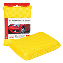 Microfiber bug & tar sponge