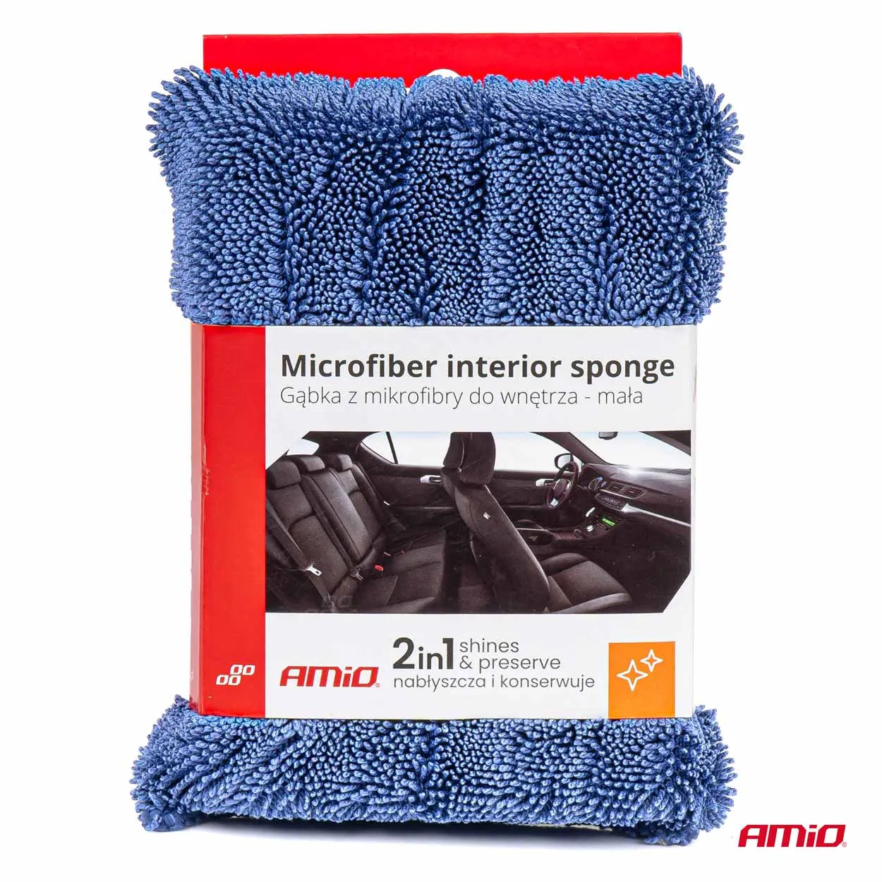 Microfiber interior sponge