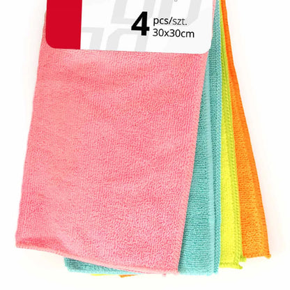 Microfiber towel pack 4 pcs. 30x30 cm Cwash-02