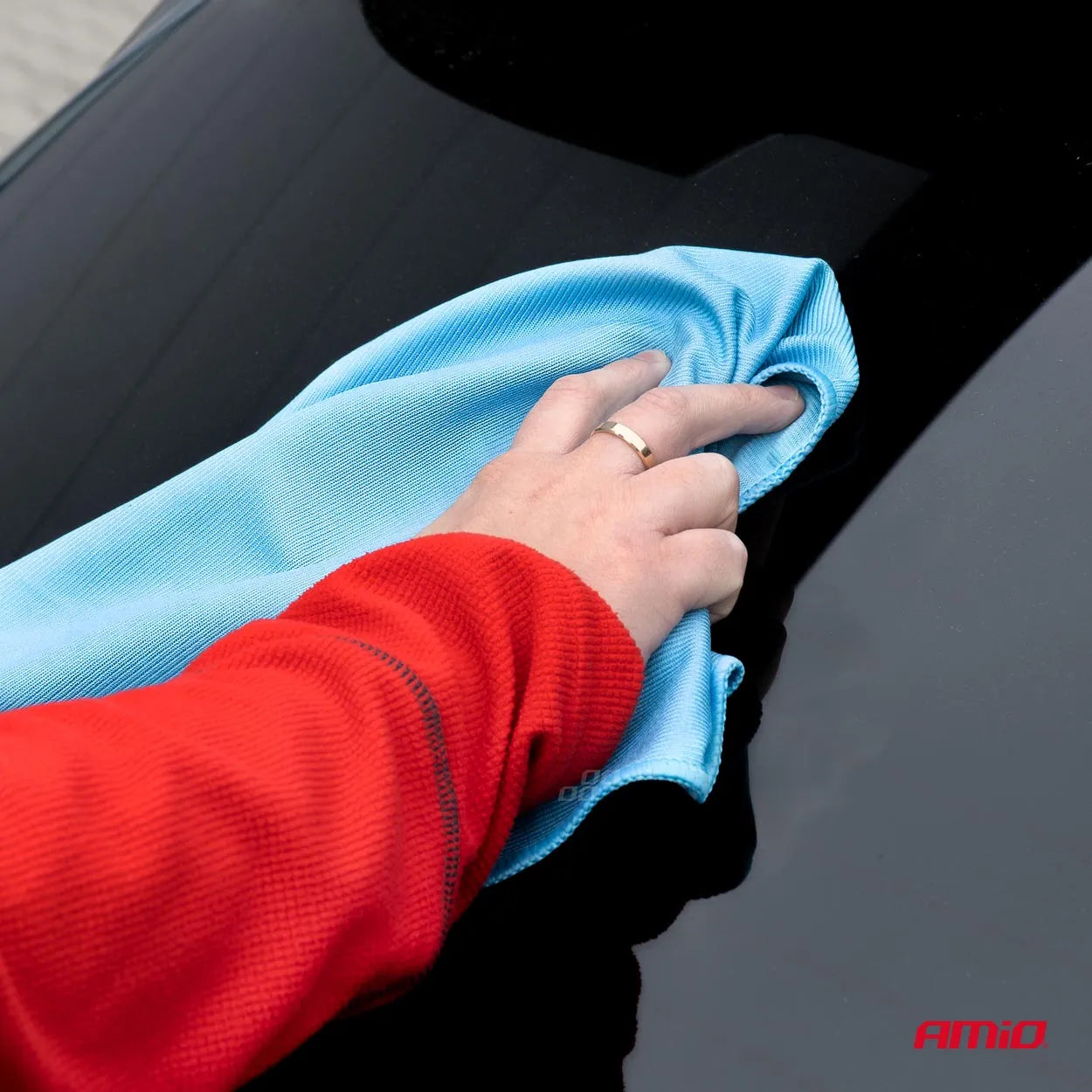 Microfiber windows polish cloth 40x60cm