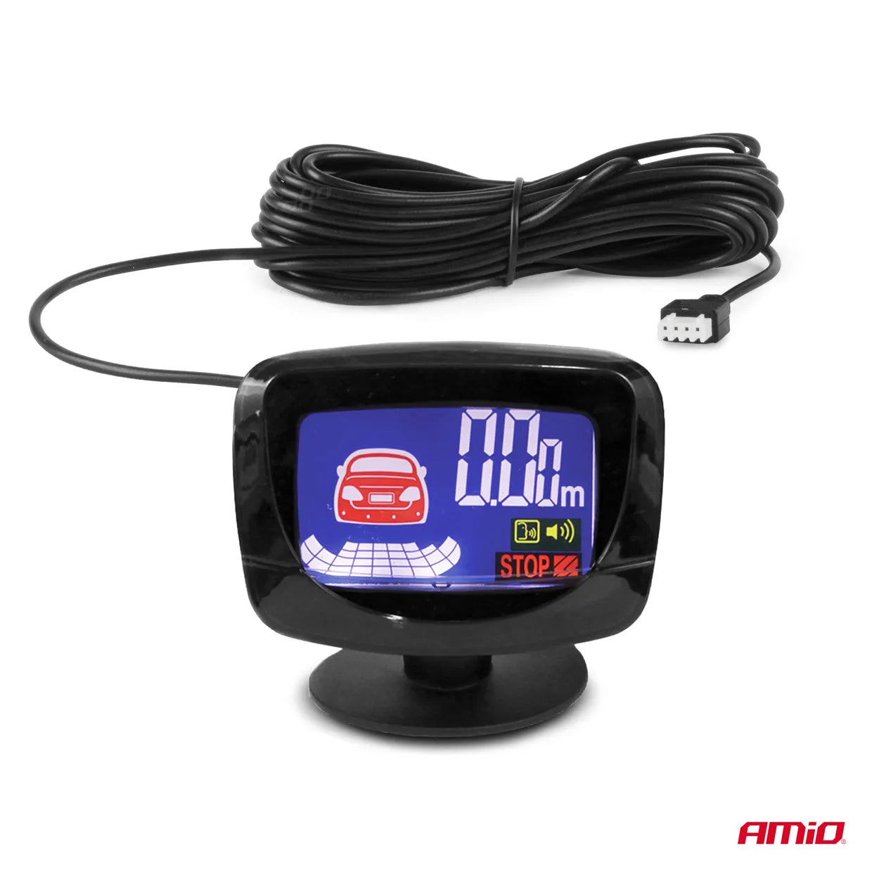 Parking assistant system LED-GRAF 4 sensor black
