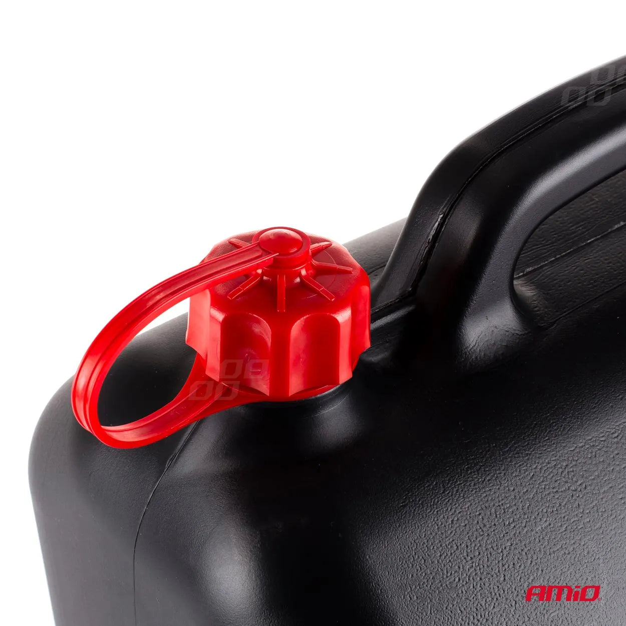 Plastic fuel can 20L black