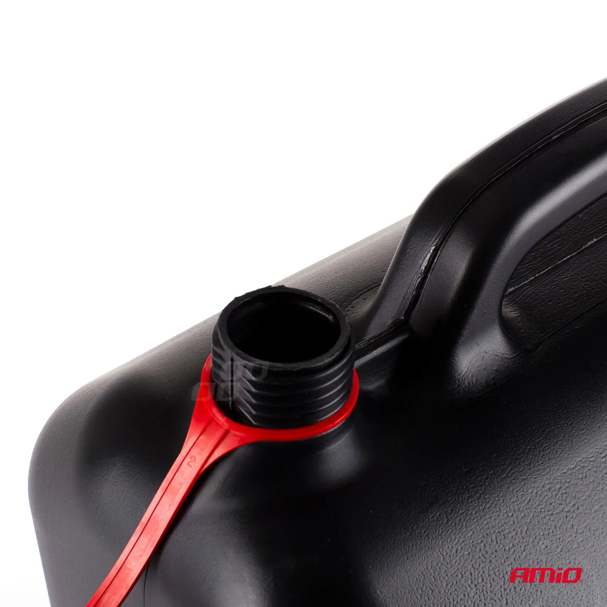 Plastic fuel can 20L black