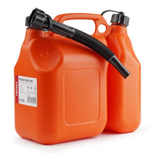 Plastic fuel can two-chamber 6L + 25L