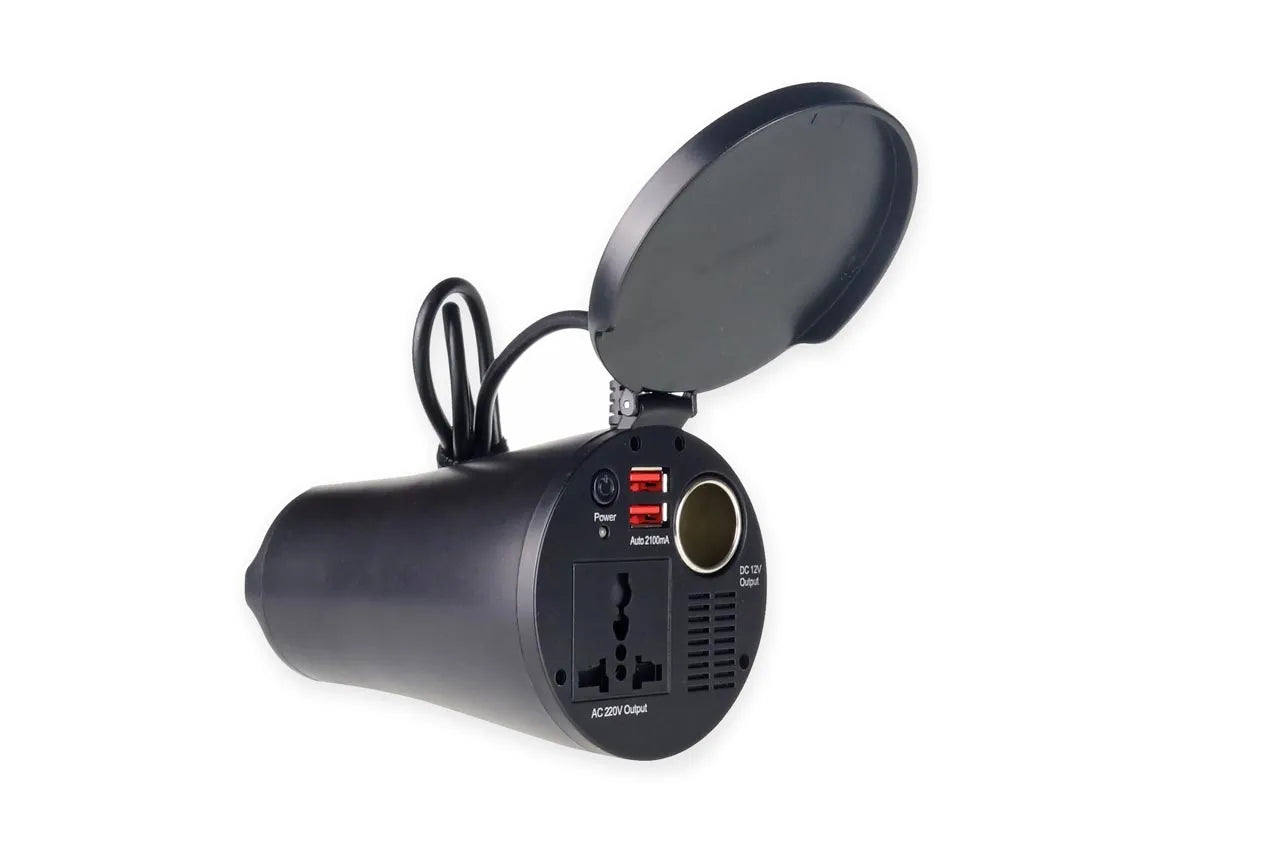 Power Inverter 12V/230V 150W/300W 2xUSB PI02