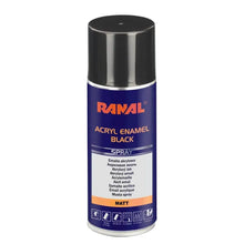 RANAL ACRYL ENAMEL BLACK MAT - PAINT by RANAL | Buy Online at VROOMPARTSSHOP
