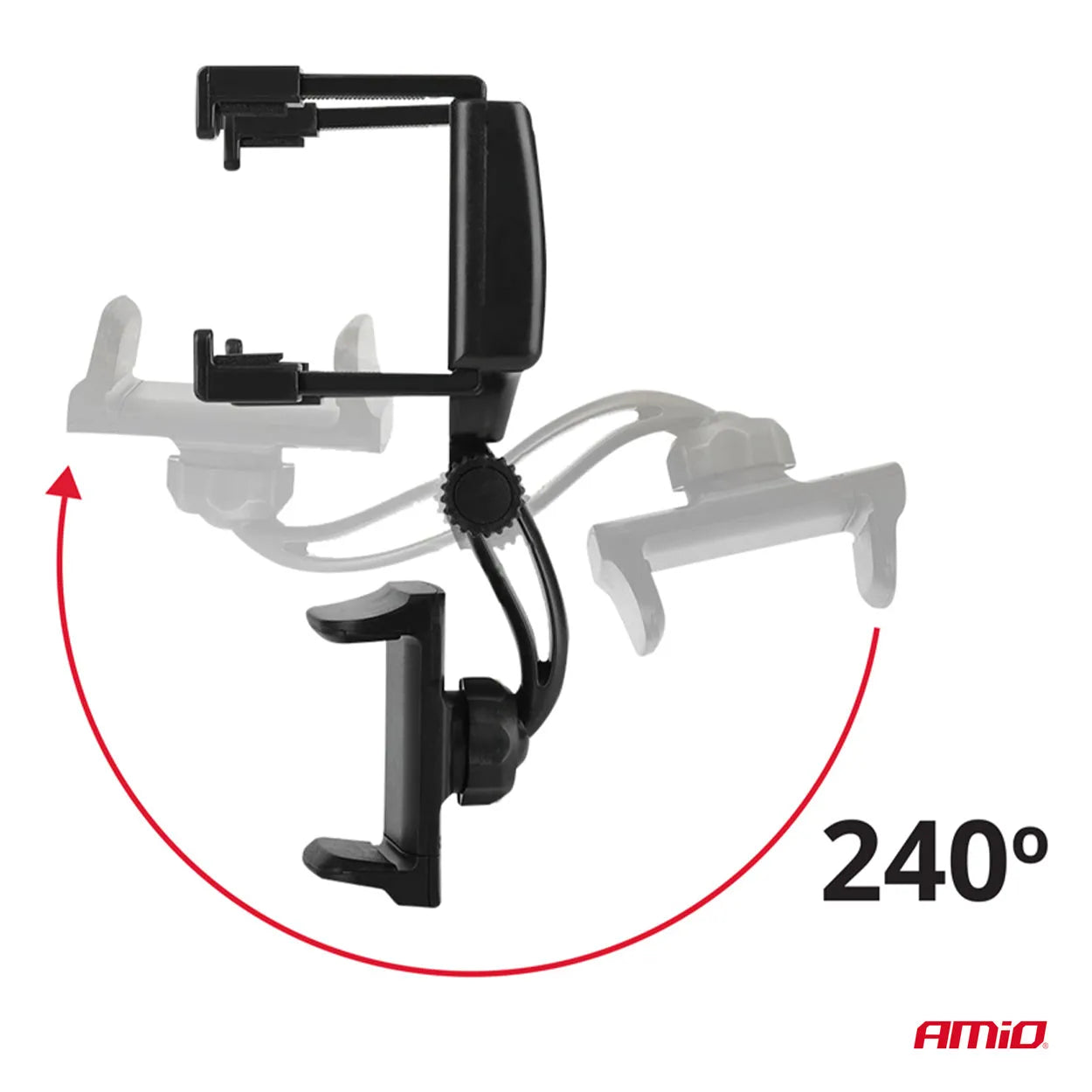 Rearview mirror phone holder HOLD-17