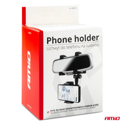 Rearview mirror phone holder HOLD-17