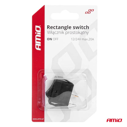 Rectangle switch 12V 20A ON/OFF