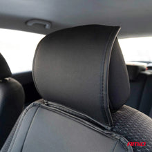 Seat mat with lumbar support and headrest