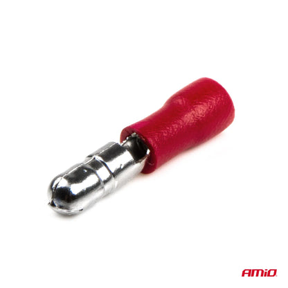 Snap bullet connectors 4mm 0.5-1.5mm2 10A 10 pcs