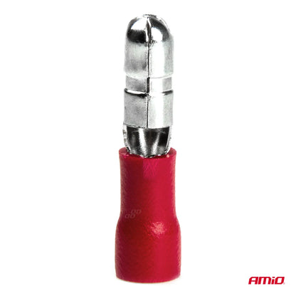 Snap bullet connectors 4mm 0.5-1.5mm2 10A 10 pcs