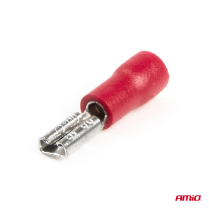 Spade type connectors 3.8mm 0.5-1.5mm2 10A 10 pcs