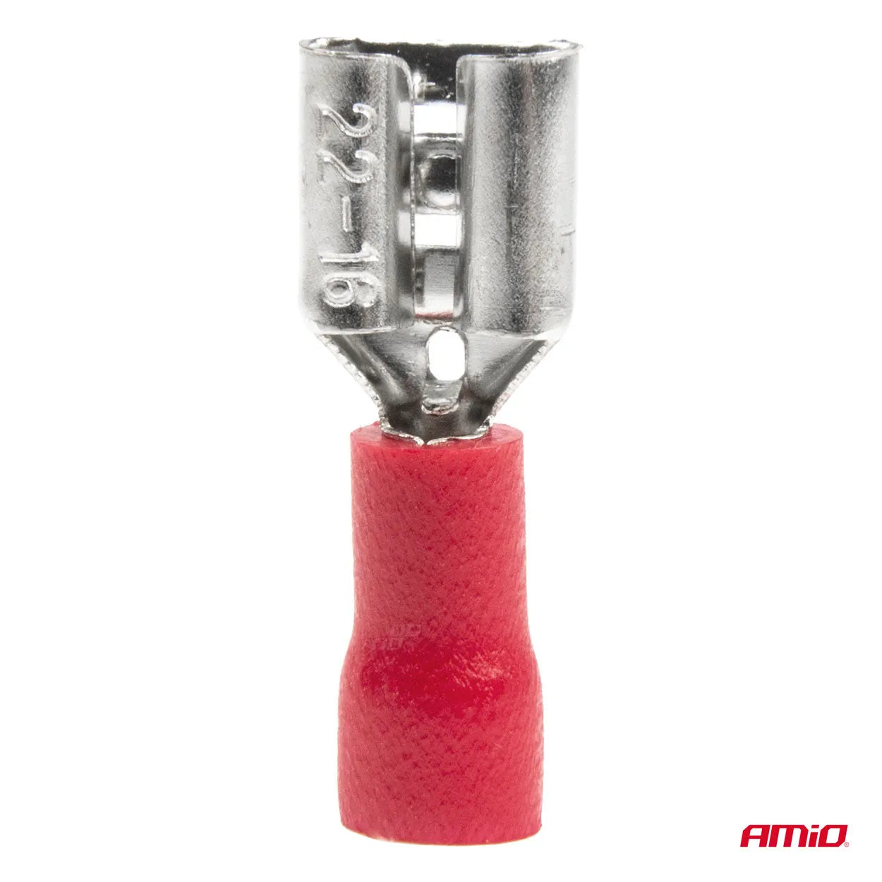 Spade type connectors 7.4mm 0.5-1.5mm2 10A 10 pcs