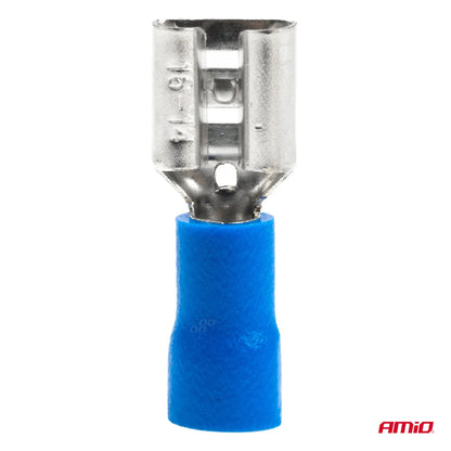 Spade type connectors 7.4mm 1.5-2.5mm2 15A 10 pcs