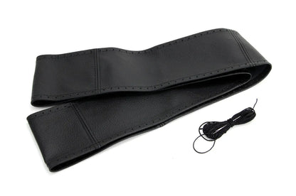 Steering wheel cover Natural Leather LACED 41-43/92 mm