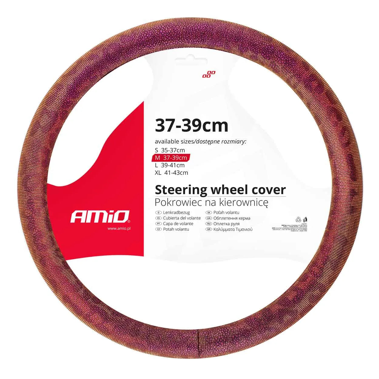 Steering wheel cover SWC-33-M (37-39cm)