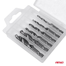 Tap drill bits set 6 pcs