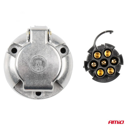 Trailer socket 7PIN ALU